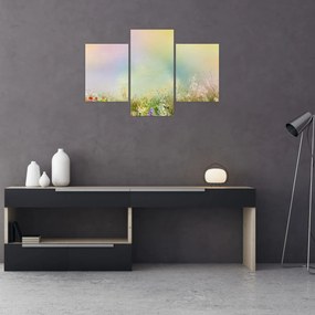 Tablou - Pajiște pictată 2 (90x60 cm)