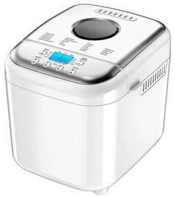 Masina de facut paine Crown CBM-6511, 600W, 1L, 19 programe, Timer, Afisaj LCD, Memorie, Alb