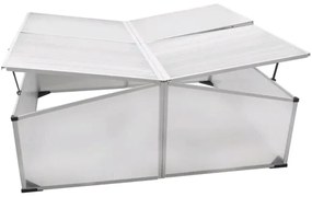 Pavilion protectie frig cu acoperis 4 panouri 108x41x110 cm 1, 108 x 41 x 110 cm