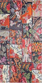 Covor JAZZ CHENILLE, 75x150 cm, forma dreptunghiulara, poliester, mult