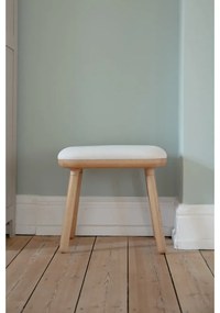 Scaun alb-în culoare naturală Paff Tall – UMAGE