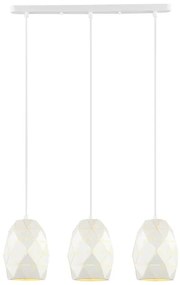 ITALUX MDM-3480/3 W - Lustră pe cablu HARLEY 3xE27/40W/230V alb