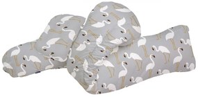 Perna pentru gravide si alaptat, Flamingo Grey