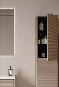 Set lemn masiv mobilier baie suspendat Serina 120/160/176/180 cm - 180 L