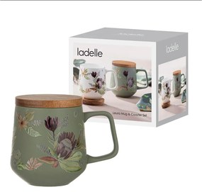 Cană verde din porțelan 430 ml Leura – Ladelle
