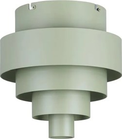Lustra LED aplicata tavan MINDY 24cm verde