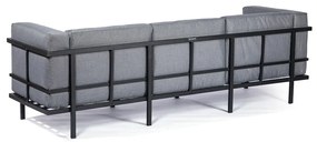 Canapea de grădină gri grafit cu 3 locuri Bellisima - Bonami Selection