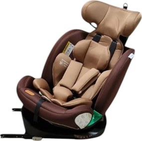 Scaun Auto cu Isofix Baby Care™ HD18, Cu rotire 360 grade, Omologare R-129 i-Size, 0-36 kg, Tetiera reglabila, Transformabil in scoica auto, Sistem