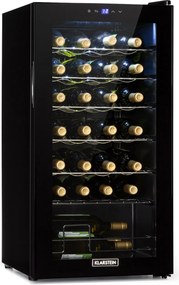 Klarstein Shiraz 28 Uno, frigider pentru vin, 74 litri, 28 sticle, panou de control tactil, 5-18°C