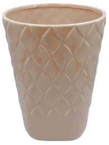 Vaza ceramica Thora 18cm, Bej