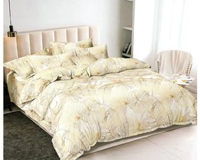 Lenjerie de pat din microfibra PALMERA crem Dimensiune lenjerie de pat: 70 x 80 cm | 140 x 200 cm