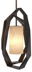 Lustra dimabila suspendata design LUX Santos Double, gunmetal 115372 HZ