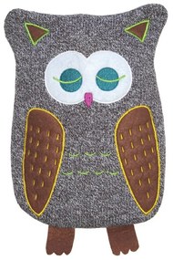 Sticla cu apa calda Hugo Frosch Eco Comfort - bufniță, 0,8 l, gri