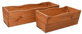 Kvetináč 64cm - hnedý