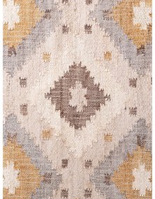 Covor tip traversă crem țesut manual din iută 80x200 cm Roya Imani – Elle Decoration