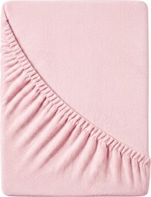 Cearsaf frote EXCLUSIVE roz deschis 90 x 200 cm