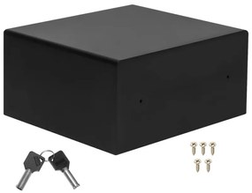 Seif electronic Adler AD 1045, 200x420x370 mm, 14 l, Blocare după 4 încercări greșite, Avertizare baterie descărcată, Negru