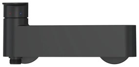 Ravak X070464 - Baterie de duș CHROME neagră