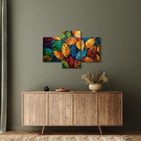 Tablou - Mozaic din frunze (90x60 cm)