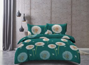 Lenjerie de pat din microfibra DANDELION MEADOW verde