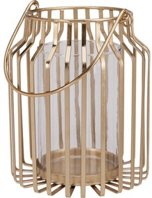 Felinar metalic Aurea, 18x21cm