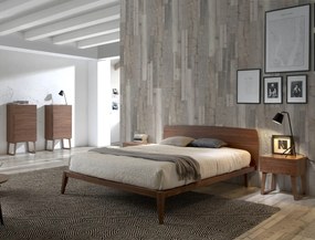 Masuta/ Noptiera eleganta design modern Walnut AC-CP1702-H