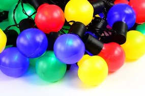 Iluminat colorat pentru petreceri - exterior - 50 de LED-uri