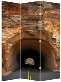 Paravan - Tunel în stâncă (126x170 cm)