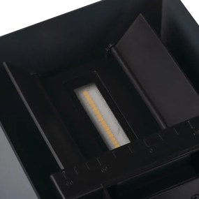 Kanlux REKA 28996-LED — Aplică LED solară de perete, 3W, 230V, 3000/4000/6500K, IP65, negru