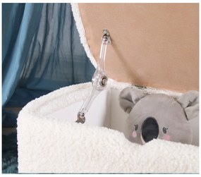 Puf de copii alb Moouv – Artie