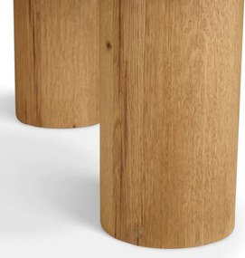 Masuta de cafea din lemn design LUX Prelude, Reclaimed oak