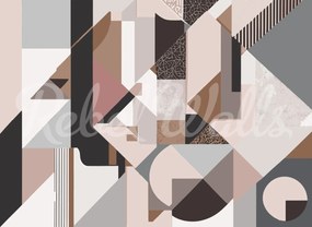 Fototapet, Retro Shapes, Pastel, Rebel Walls