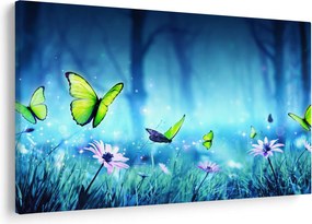 Tablou - Poiană mistică de pădure (90x60 cm)