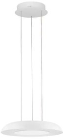 Lustra/Pendul LED design modern EPOSI alba D-40cm