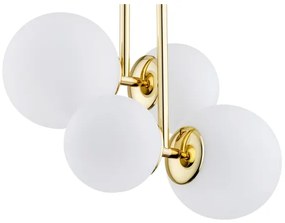 Lustră pe tijă MORITZ 4xE27/15W/230V Argon 1743