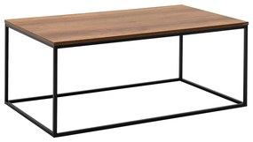 Masă de cafea Shepolendo 3 (nuc + negru). 1108525