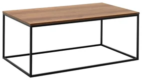 Măsuță cafea Shepolendo 3 (nuc + negru). 1108525