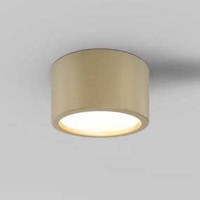 Spot LED aplicat cu protectie IP44 Hydra D-17.6cm auriu