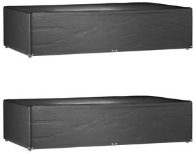 vidaXL Huse pentru mobilier grădină, 12 ocheți, 315x180x75 cm, pătrat