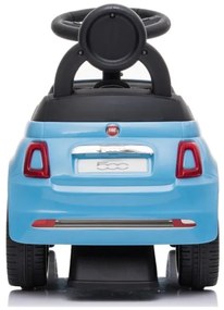 Bicicletă fără pedale Fiat 500 albastru