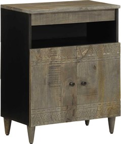 vidaXL Servantă, 60x33x75 cm, lemn masiv de mango