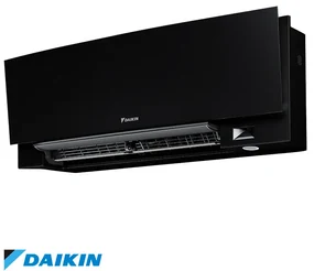 Aparat de aer conditionat inverter Daikin Emura 3 FTXJ25AB + RXJ25A, 9000 BTU, 17 m², A+++, Wi-Fi, R-32, Negru