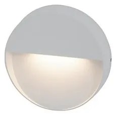 Aplica LED de perete pentru iluminat exterior, lumina ambientala, IP65 Bongo alb