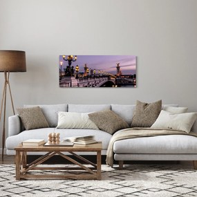 Tablou - Podul lui Alexandru al III.-lea din Paris (120x50 cm)