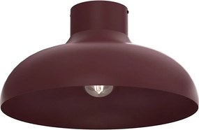 Plafonieră BASCA, 1xE27/15 W/230 V, Ø 40 cm, bordo