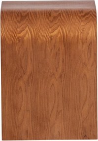 Noptieră în culoare naturală cu rafturi Momo – WOOOD