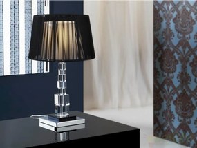 Veioza, lampa de masa cu cristal Vulcan 103011