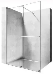 Paravan dus walk-in Cortis – 100×195 cm