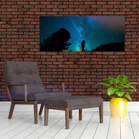 Tablou - Întâlnire sub stele (120x50 cm)