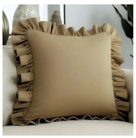 Față de pernă din amestec de bumbac 40x40 cm Ruffled – Mila Home
